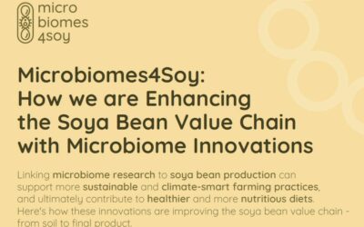 Microbiomes4Soy: Enhancing the Soya Bean Value Chain with Microbiome Innovations