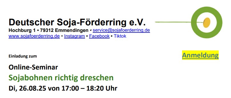 Einladung zum FEED LIVE Webinar "Schweinehaltung 2025: heimische Proteinquellen in der Fütterung – konventionell & ökologisch"